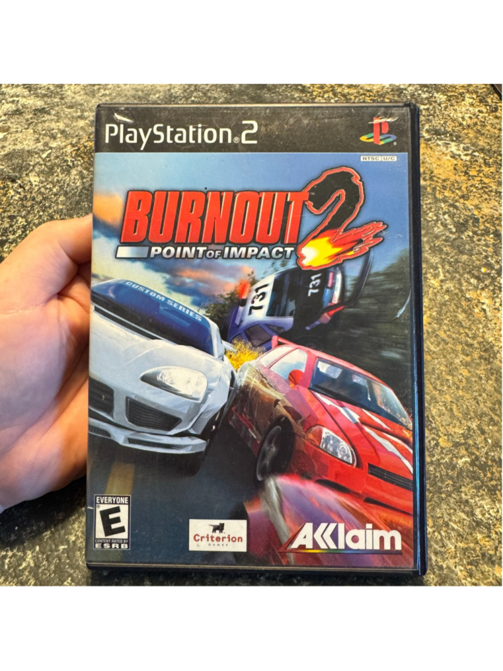 Burnout 2 Point of Impact PS2 PlayStation 2 CIB Complete Manual Tested Working